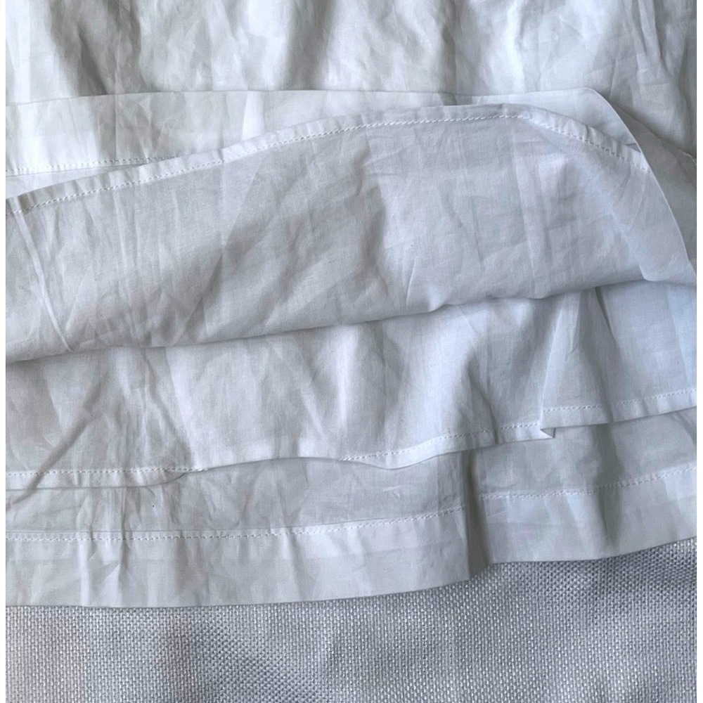 Sanctuary Babydoll Dress White Puff Sleeves Square Neck A Line Mini Small NWT - Picture 9 of 11